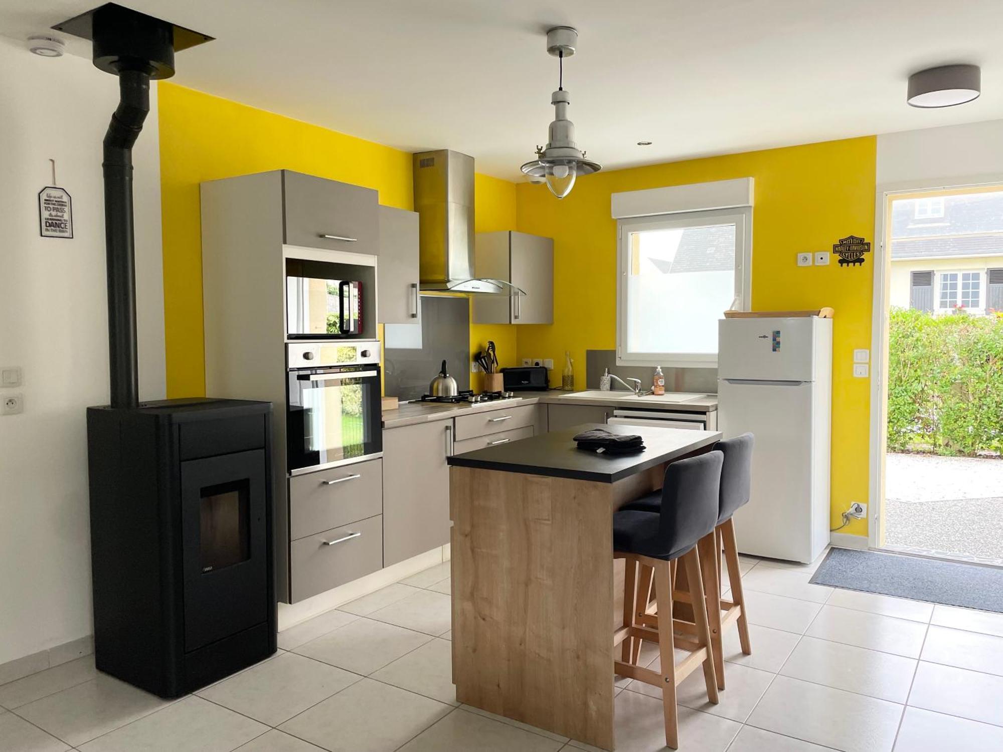 Sweet Omaha Belle Maison Recente Lumineuse Et Cosy Bien Equipee Jardin Clos 15 Mn A Pied Plage Omaha Beach Et Proche De Bayeux & Port En Bessin サン・ローラン・シュル・メール エクステリア 写真